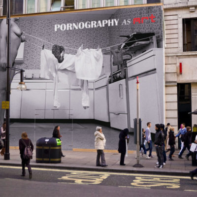 Bus stop, Oxford Street